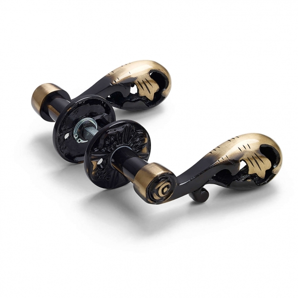 Outdoor door handle Brass Antique Door Handles Exterior VillaHus