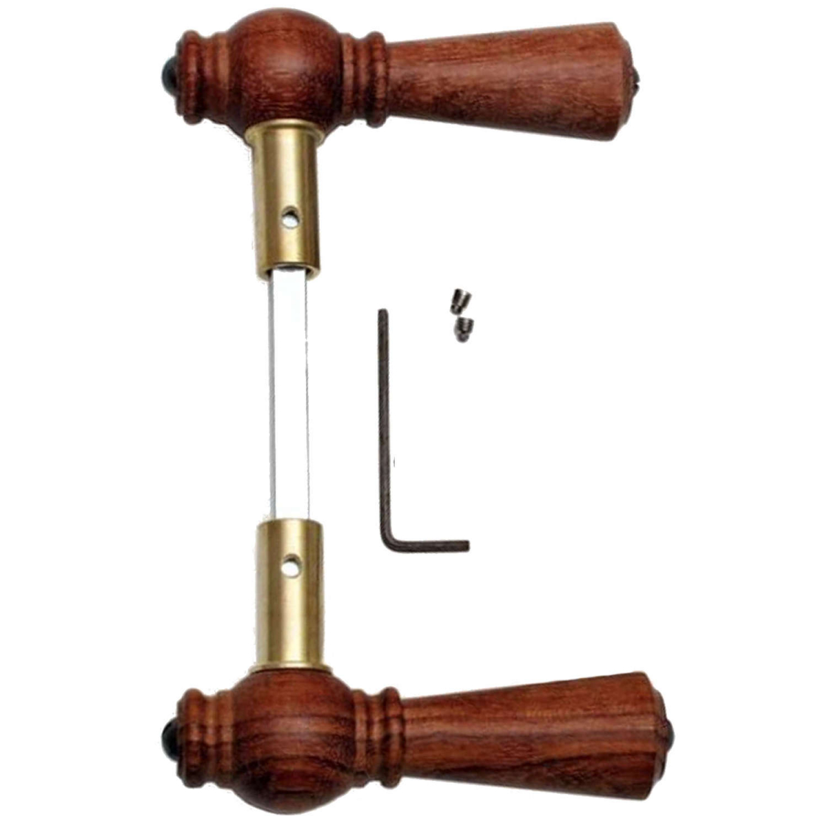 Door handle wood 670 rosewood Door handle without accessories