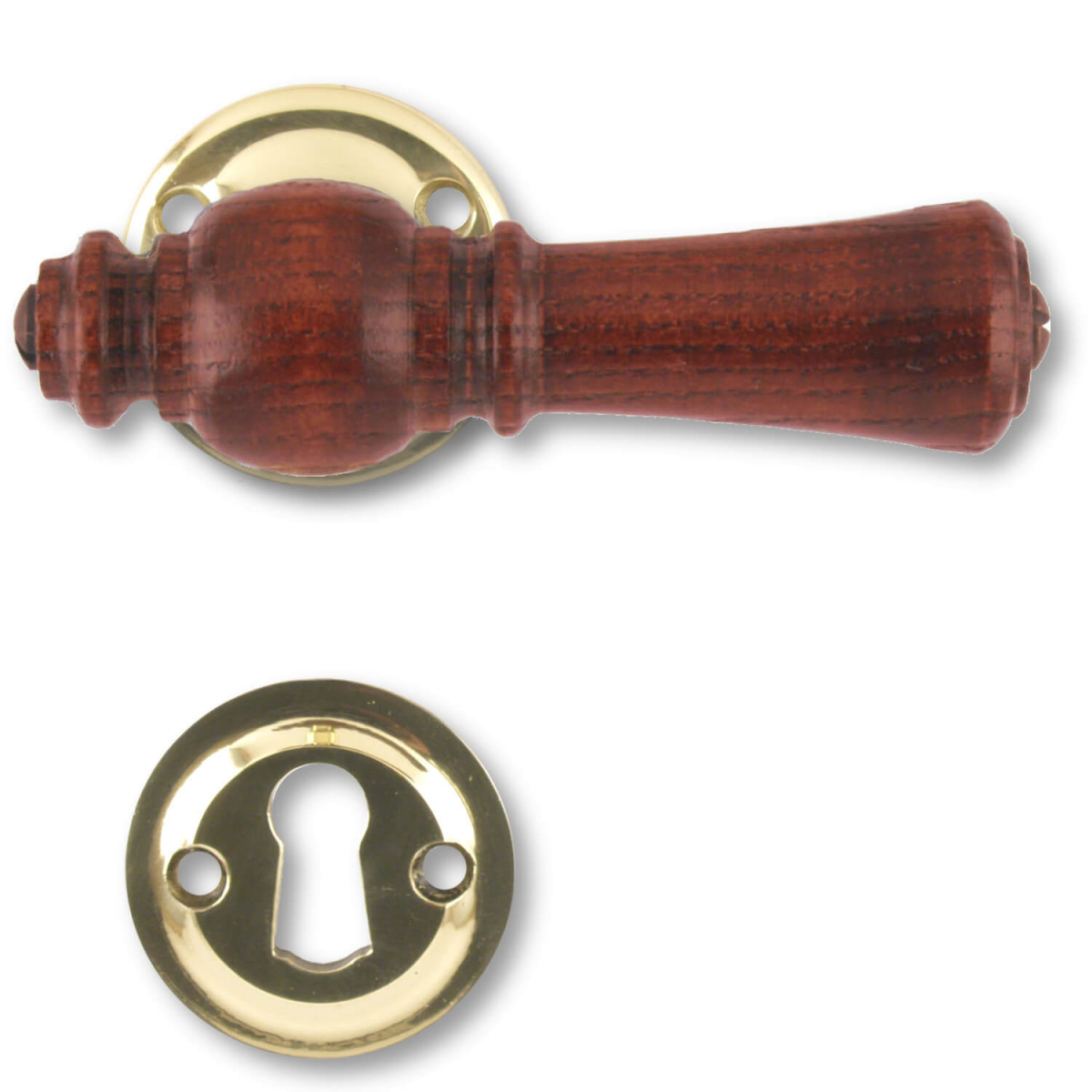 Wooden interior - and rosewood (205201) - Wooden door handle - VillaHus