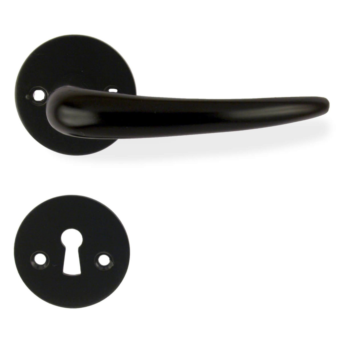 Door handle Coupe Black lacquer Coupe door handles Kay Otto