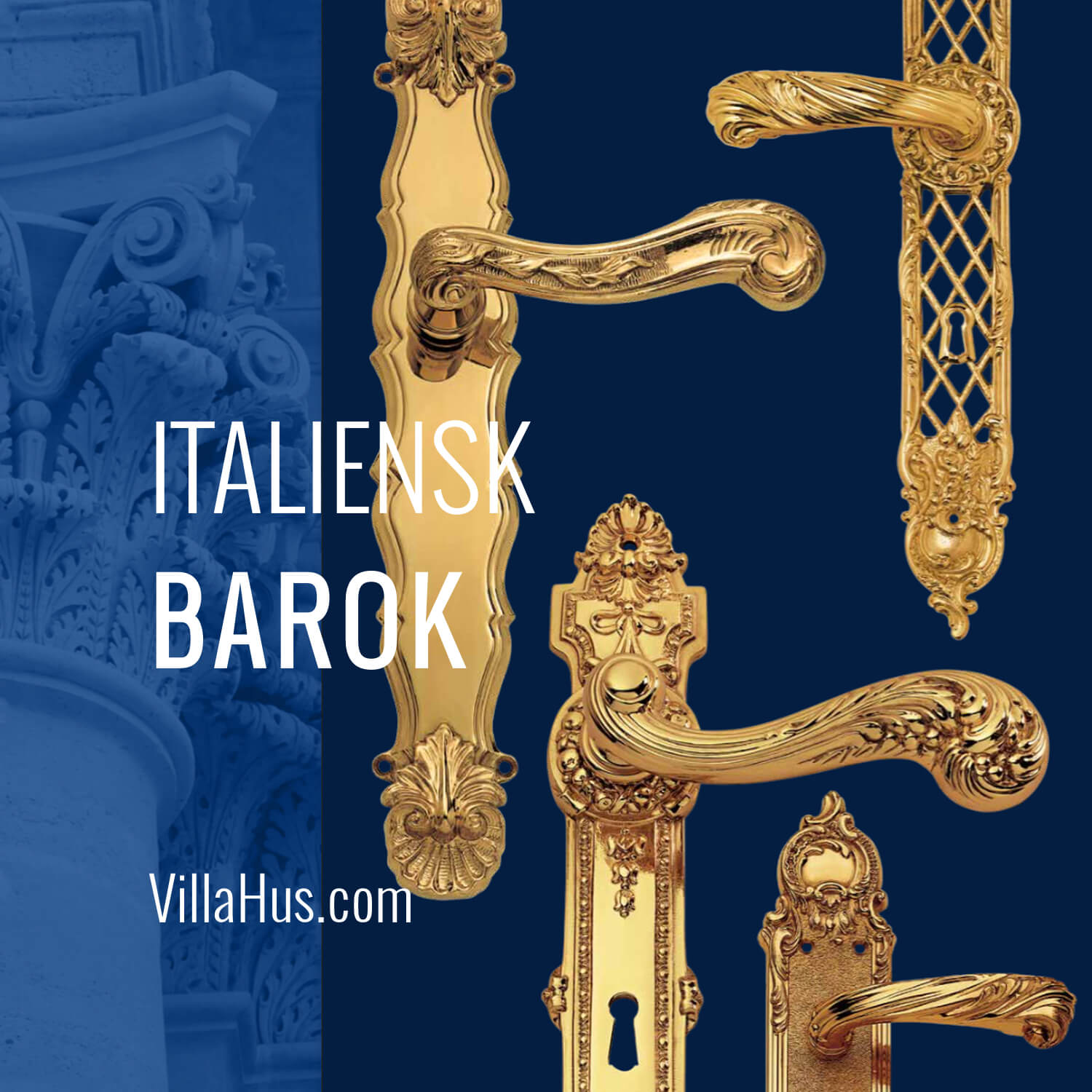 Dørgreb - Italiensk Barok