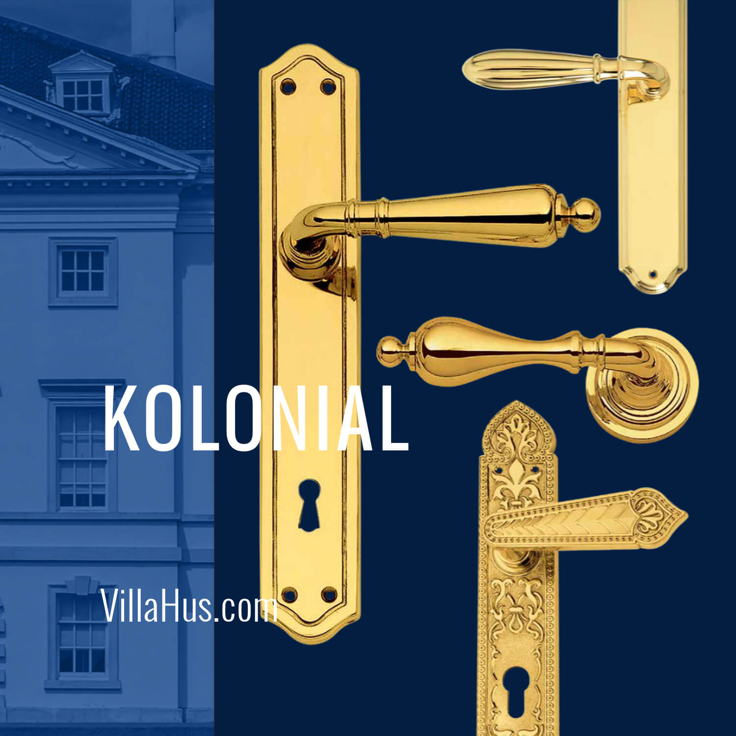 Dørgreb - Kolonial Stil
