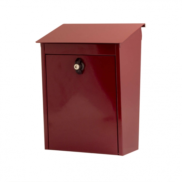 Mailbox 330x270x130 mm red Mailboxes VillaHus