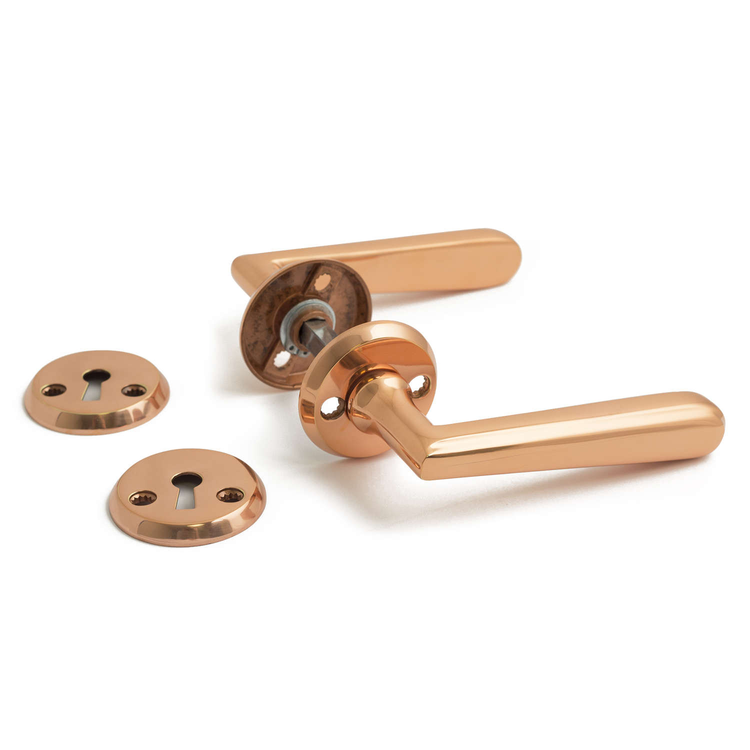 Door handle interior including escutcheon Oxford copper Door handle interior including escutcheon Oxford copper