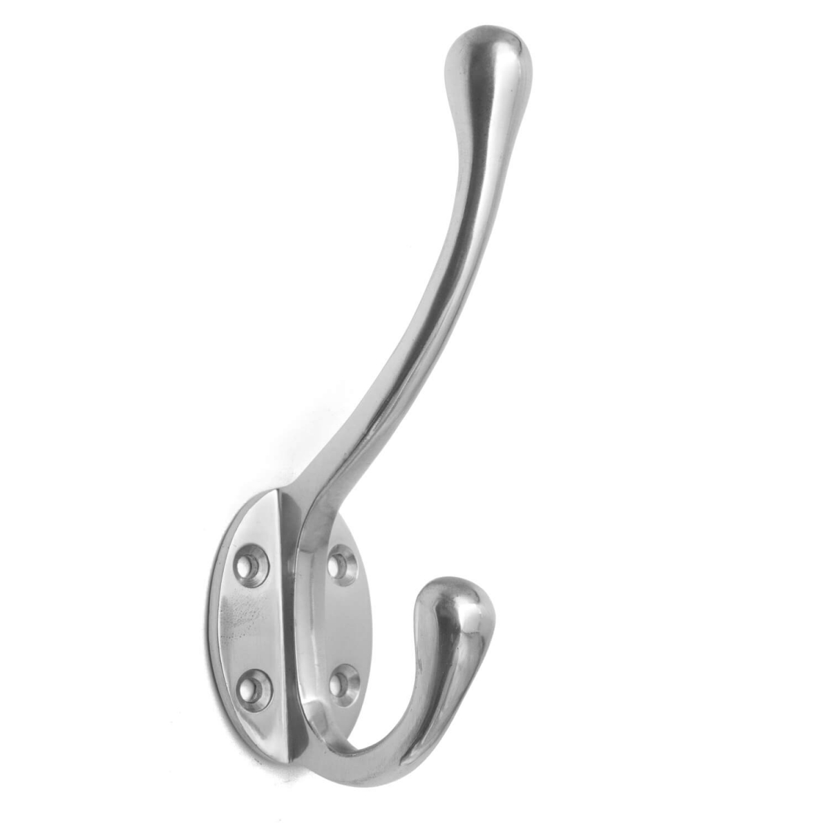 Hat hook - Chrome - 120 mm - Model 90 - Coat hooks - VillaHus