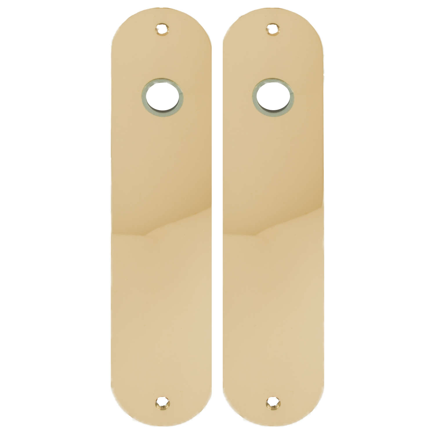Door back plate Brass Brass Backplate VillaHus