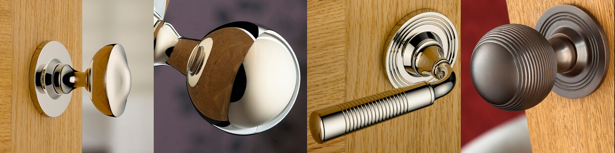 Samuel Heath Door knob - Polished unlacquered brass - Model P8052-B -  Centre Door Knobs - VillaHus