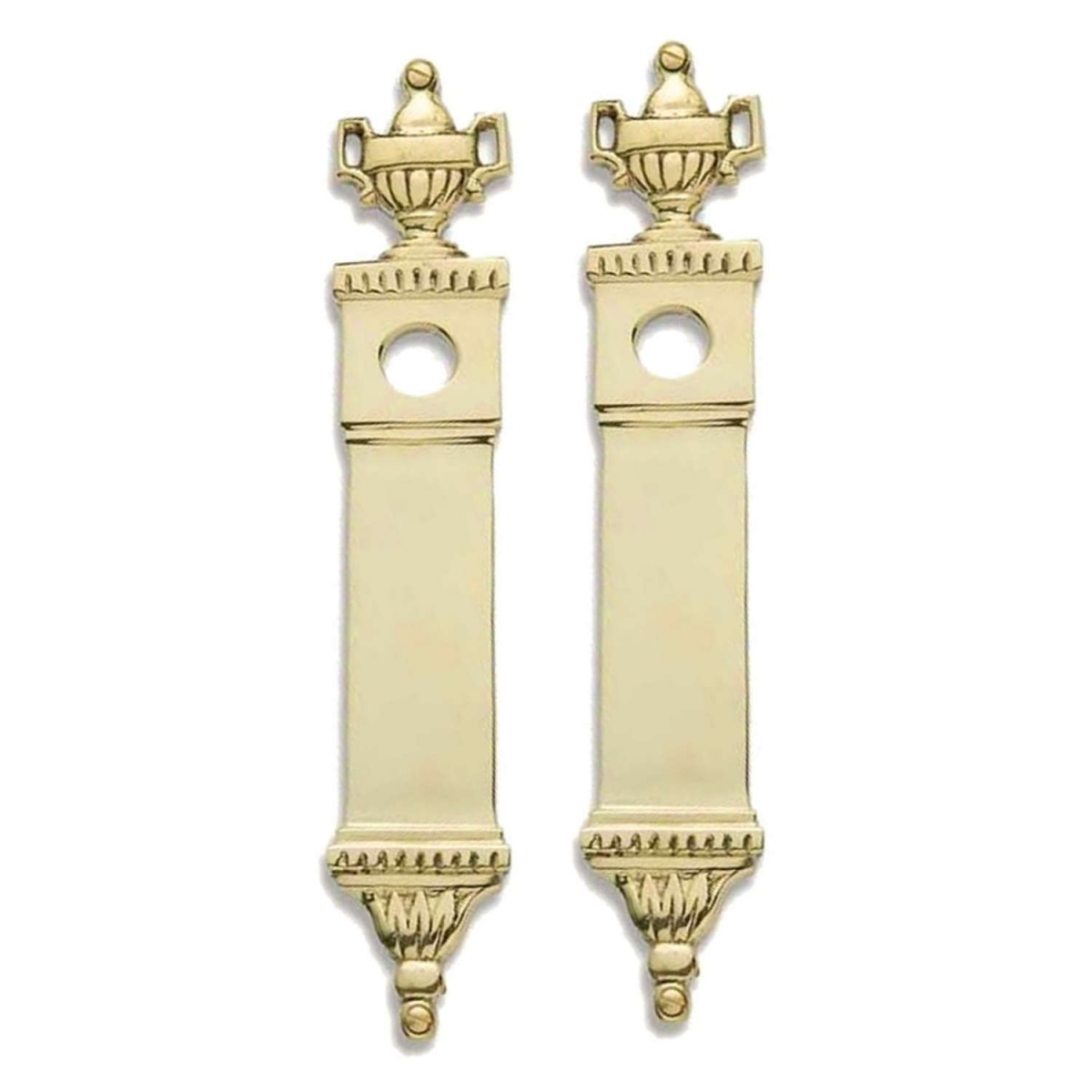 Escutcheons - Empire Brass - Passend UFFICI Türgriffe - Messing