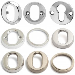 Cylinderring - Krom / Nikkel