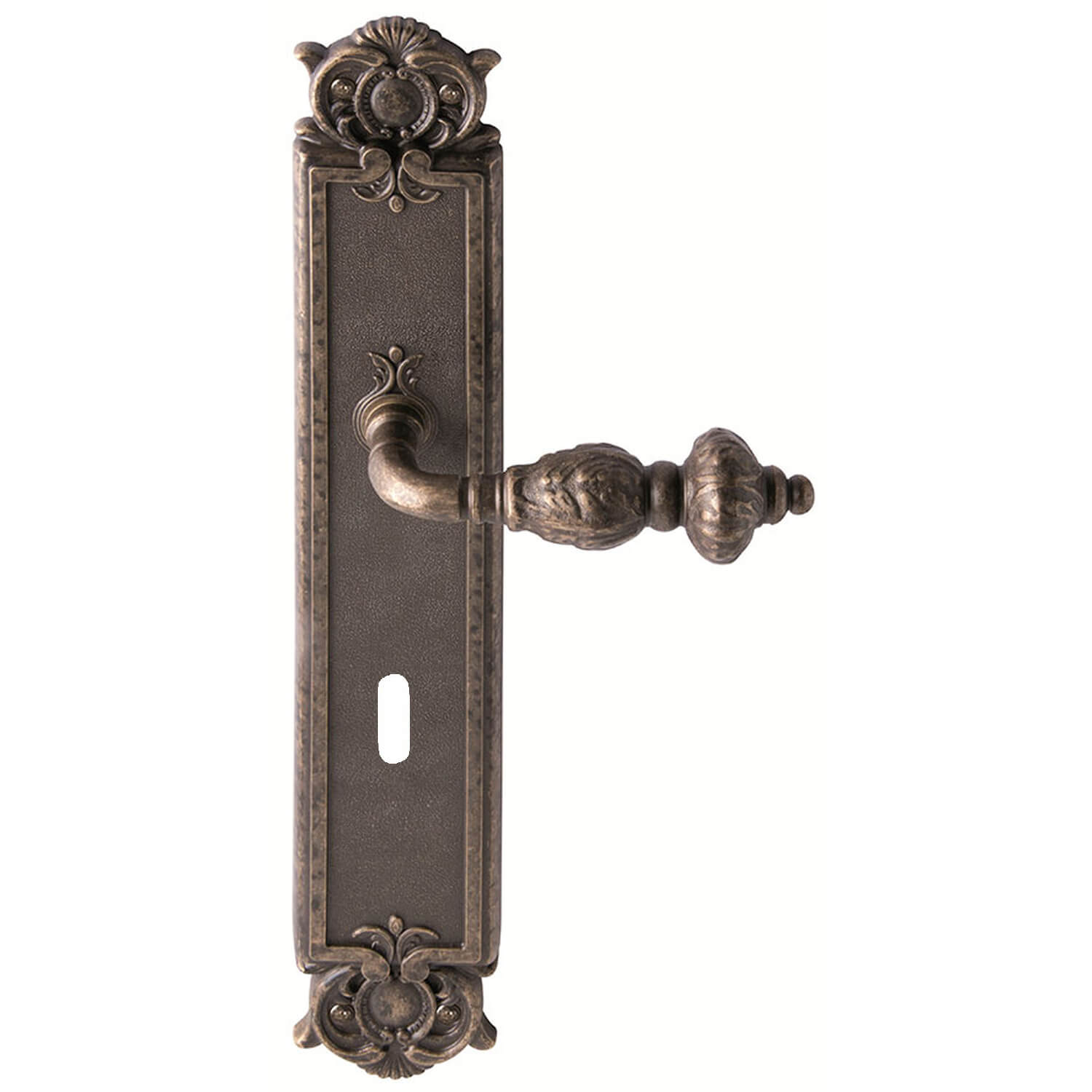 Door handle backplate - Antique bronze - Interior - Model ATHENA ...