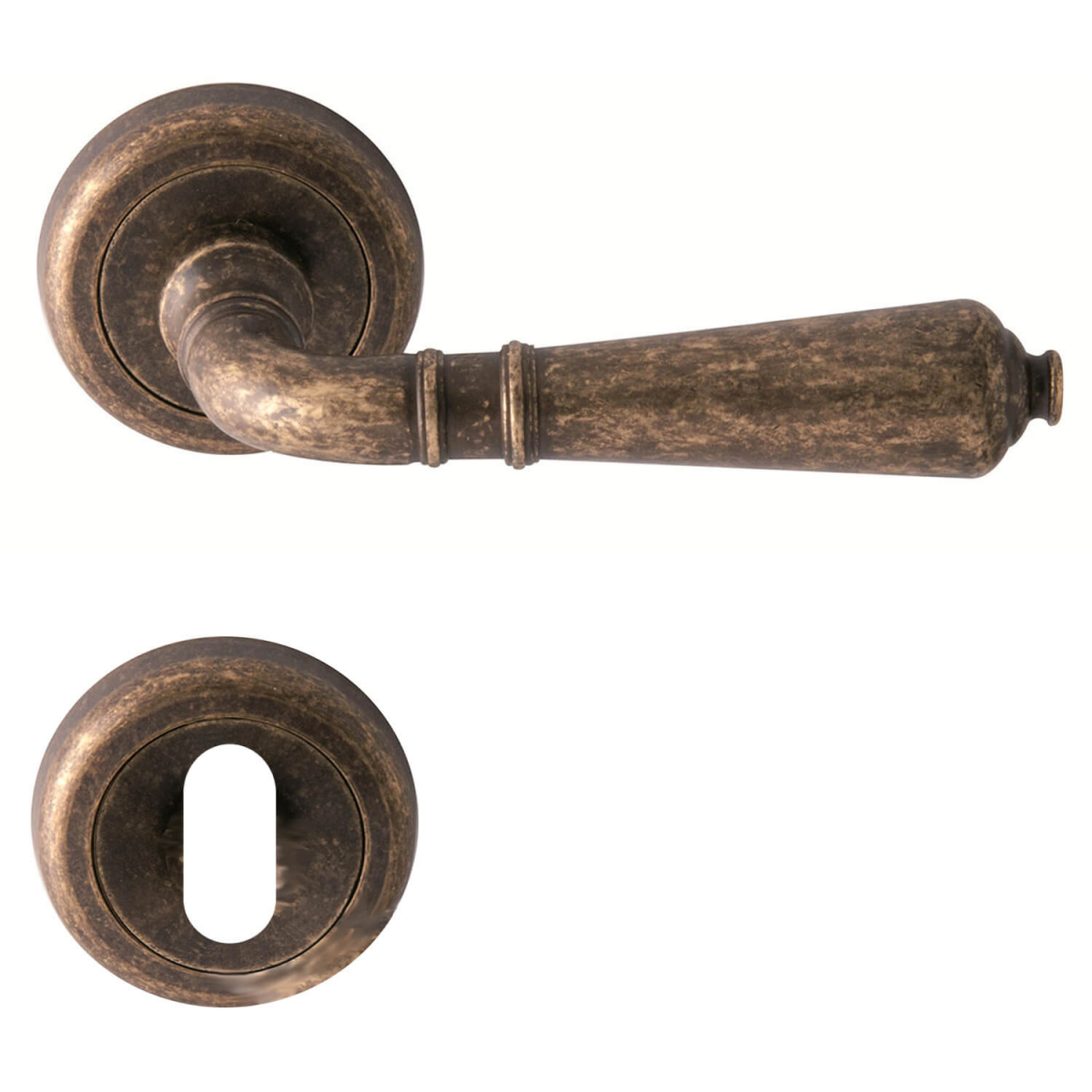 Door handle Bronze, Interior Model ANTIQUE Liberty Design Door Handles VillaHus