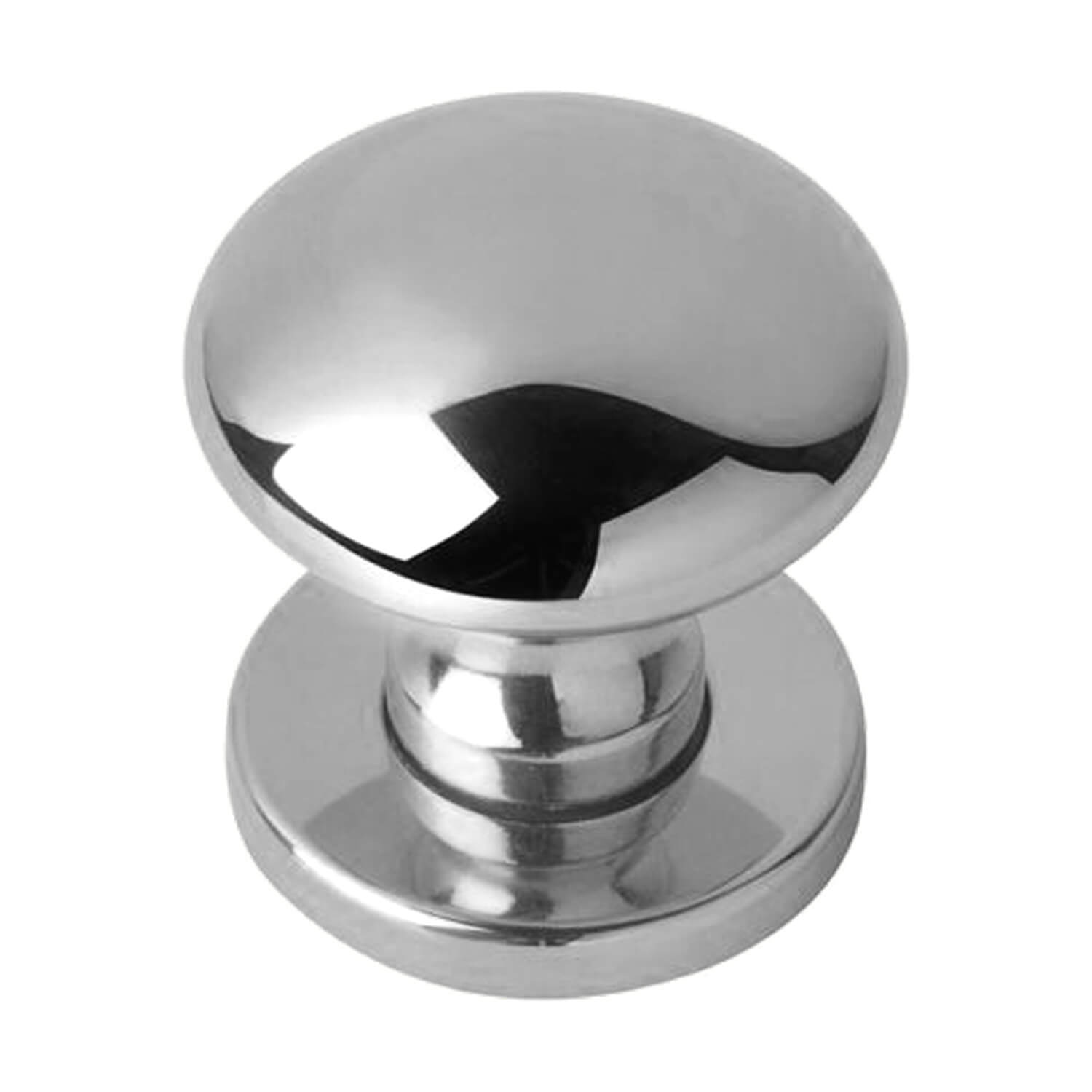 Door knob Single-turning, Chrome Plated, ORION, 50mm - Chrome and ...