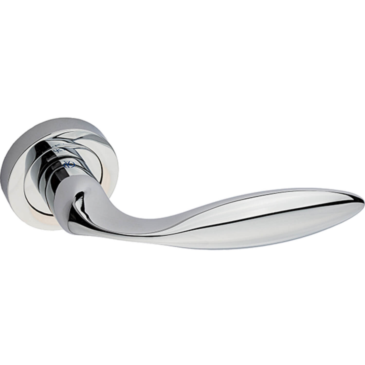 Door handle Chrome Plated Model Libya Chrome and nickel door