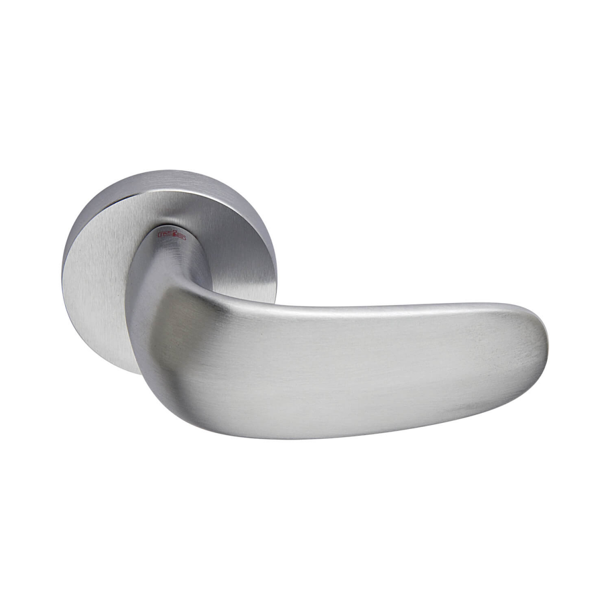 Door handle, Satin Chrome, Interior, COMPATTA Chrome and nickel door