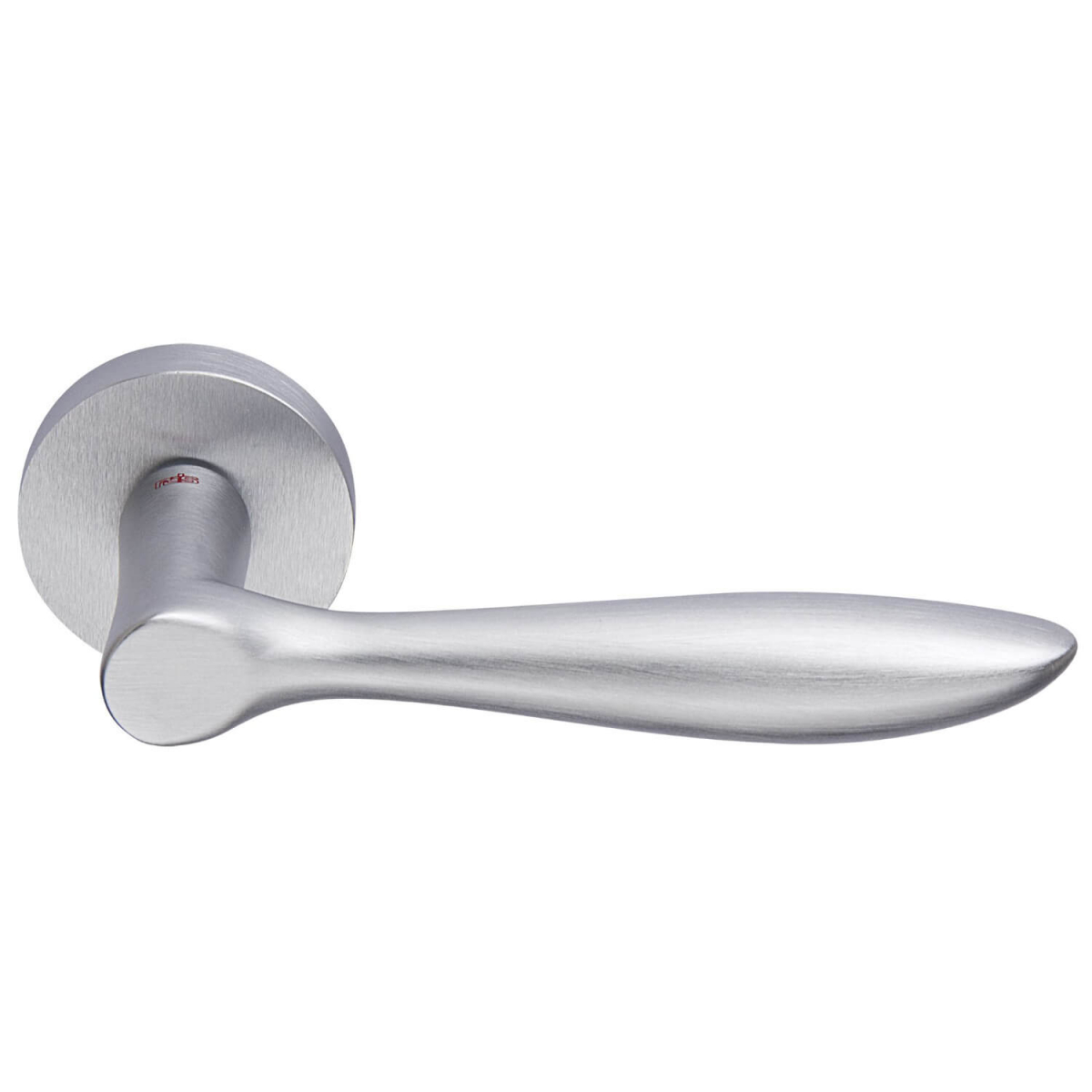 Door handle, Satin Chrome, Interior, OLA Chrome and nickel door