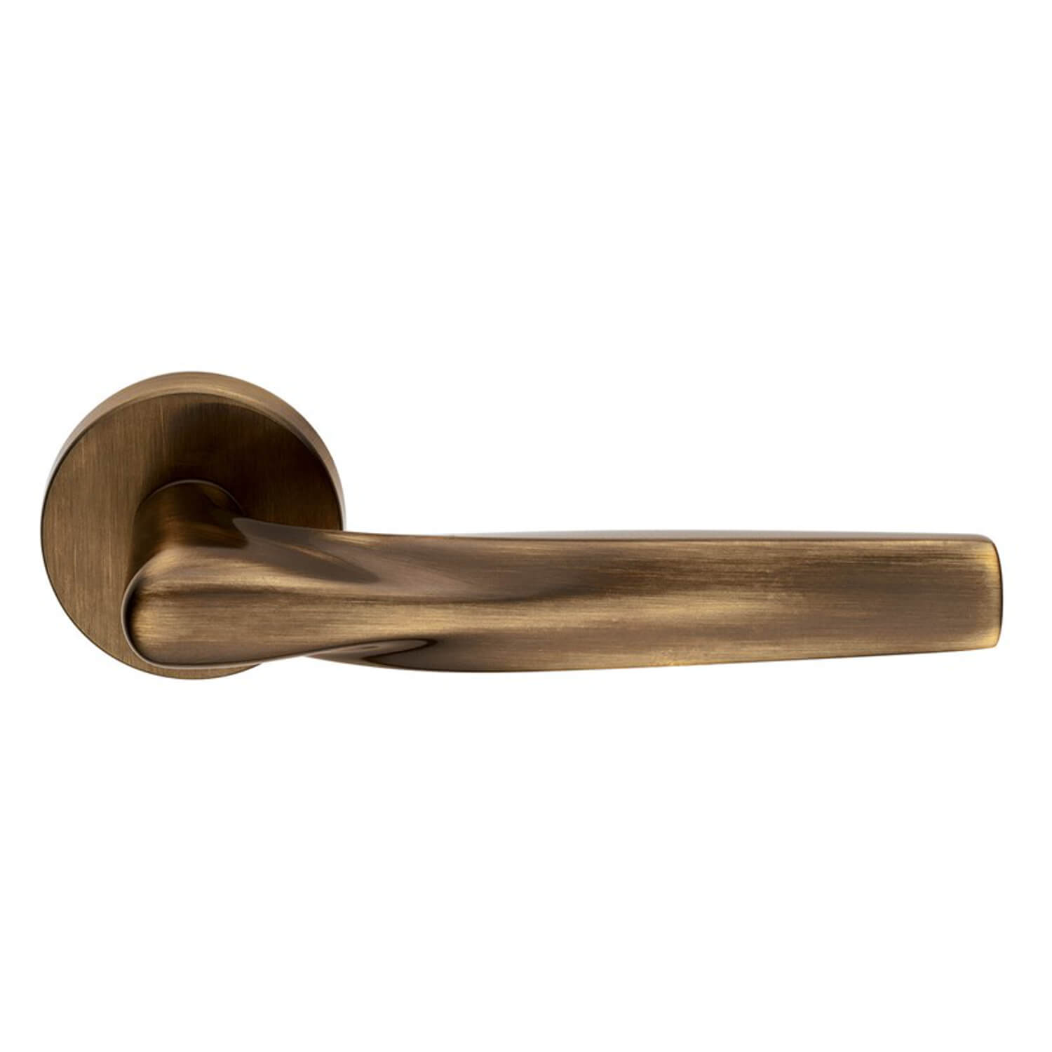 Design door handle H359 - Bronze - Browned Brass Door Handles - VillaHus